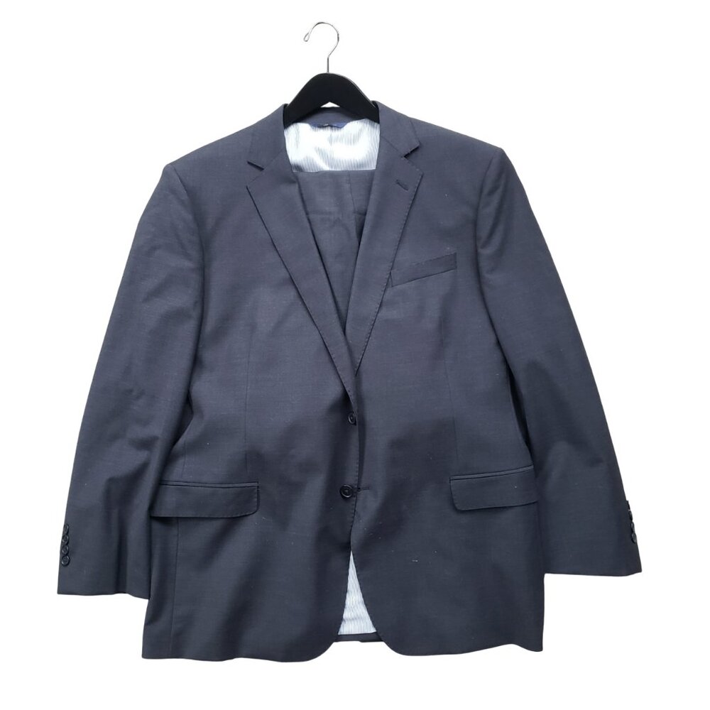 Brooks Brothers Explorer Madison Fit 2pc Suit 48R 37x28 Black Read